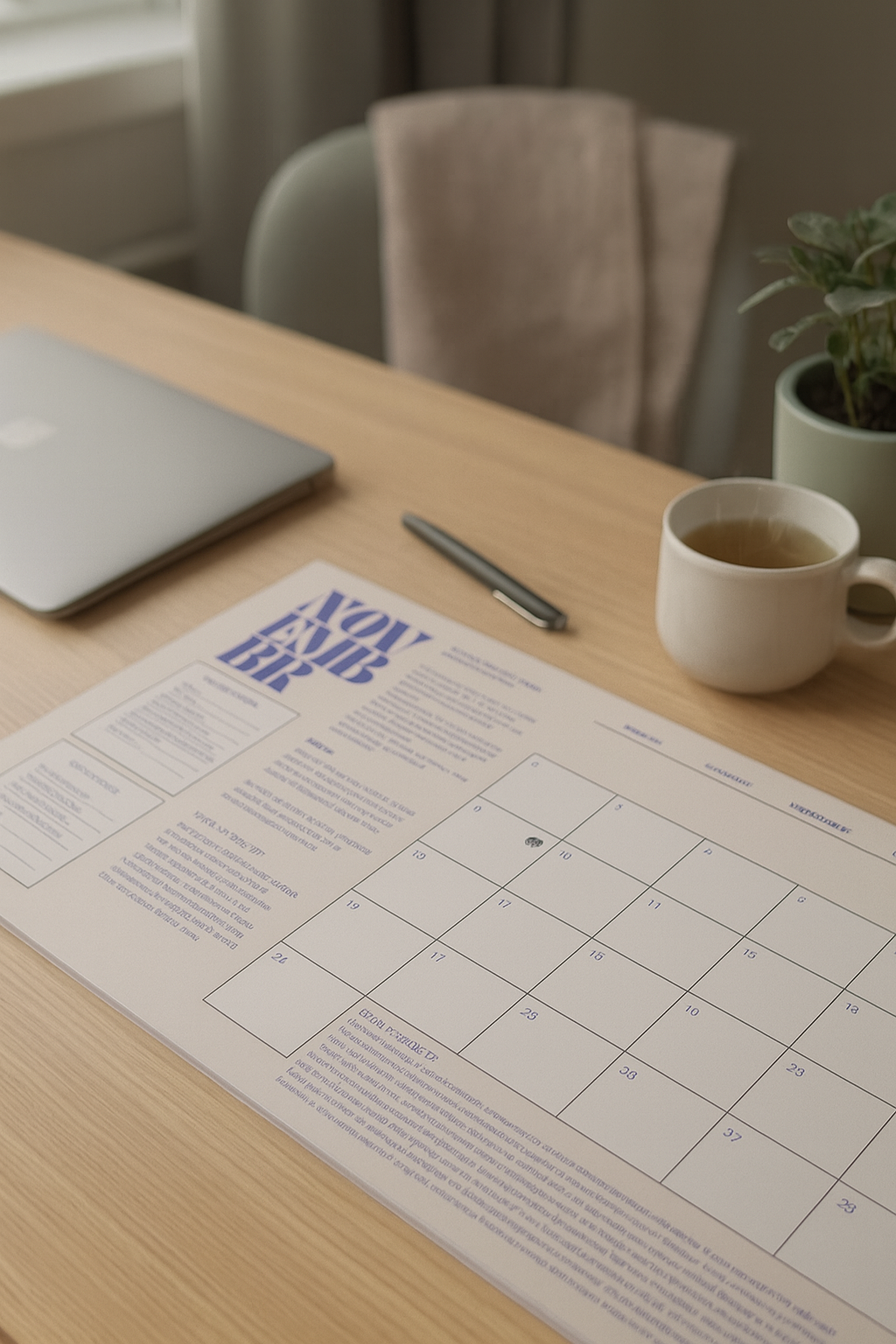 Printed Ayurvedic Calendar 2026