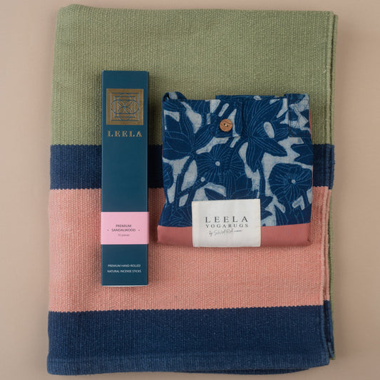LEELA Pack of Goodness: Yoga rug + Course