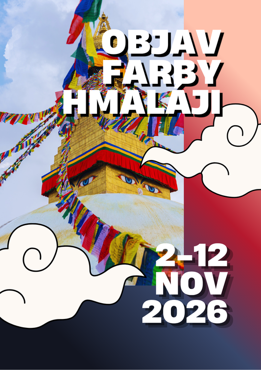 Objav Farby Himalájí 2.-12. NOVEMBER 2026 DEPOZIT